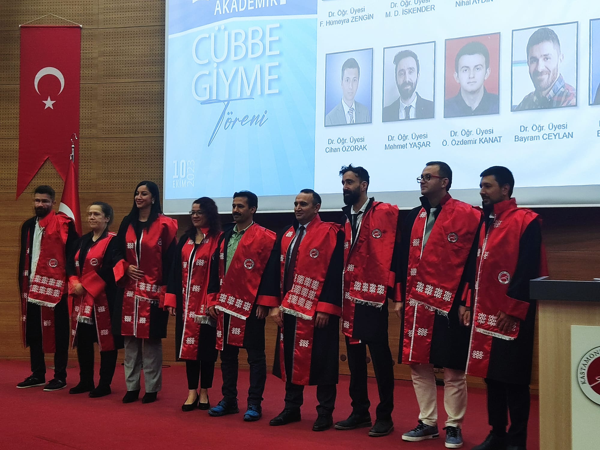 2023-2024 Akademik Yılı Güz Yarıyılı Cübbe Giyme Töreni