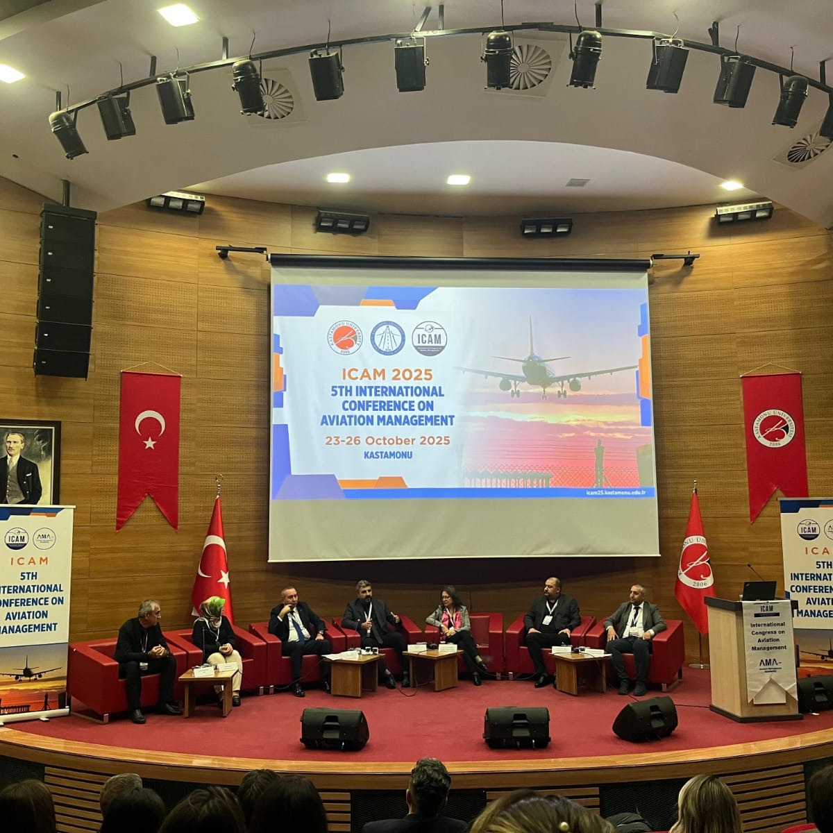 5. Uluslararası Havacılık Yönetimi Kongresi (ICAM25) Kastamonu Üniversitesi’nde Çalıştay ile Başladı