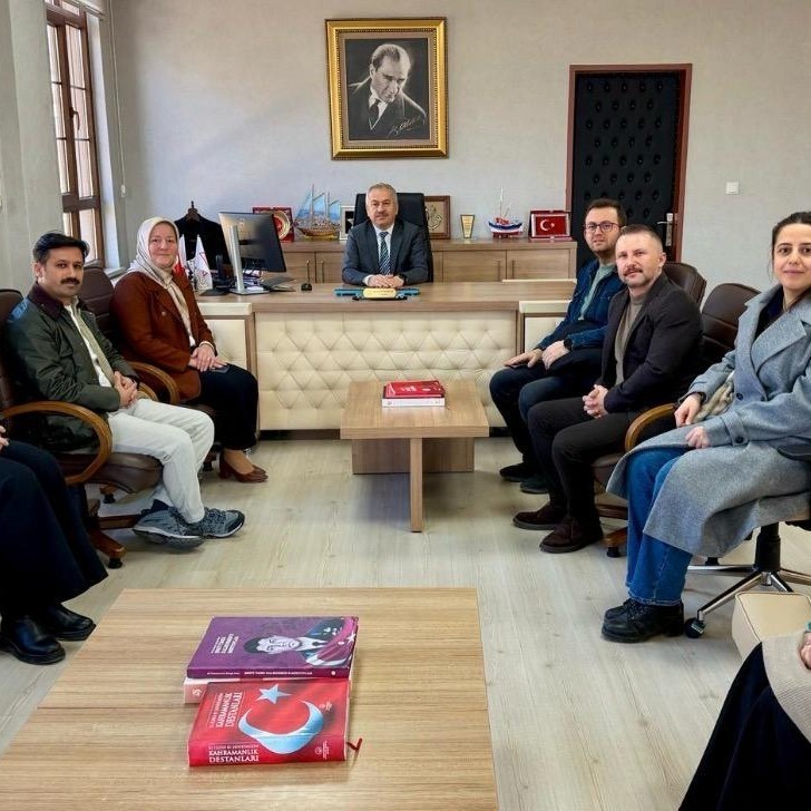 Akademi ve Sivil Toplumdan İl Müdürümüz Harun Köksalan’a Ziyaret