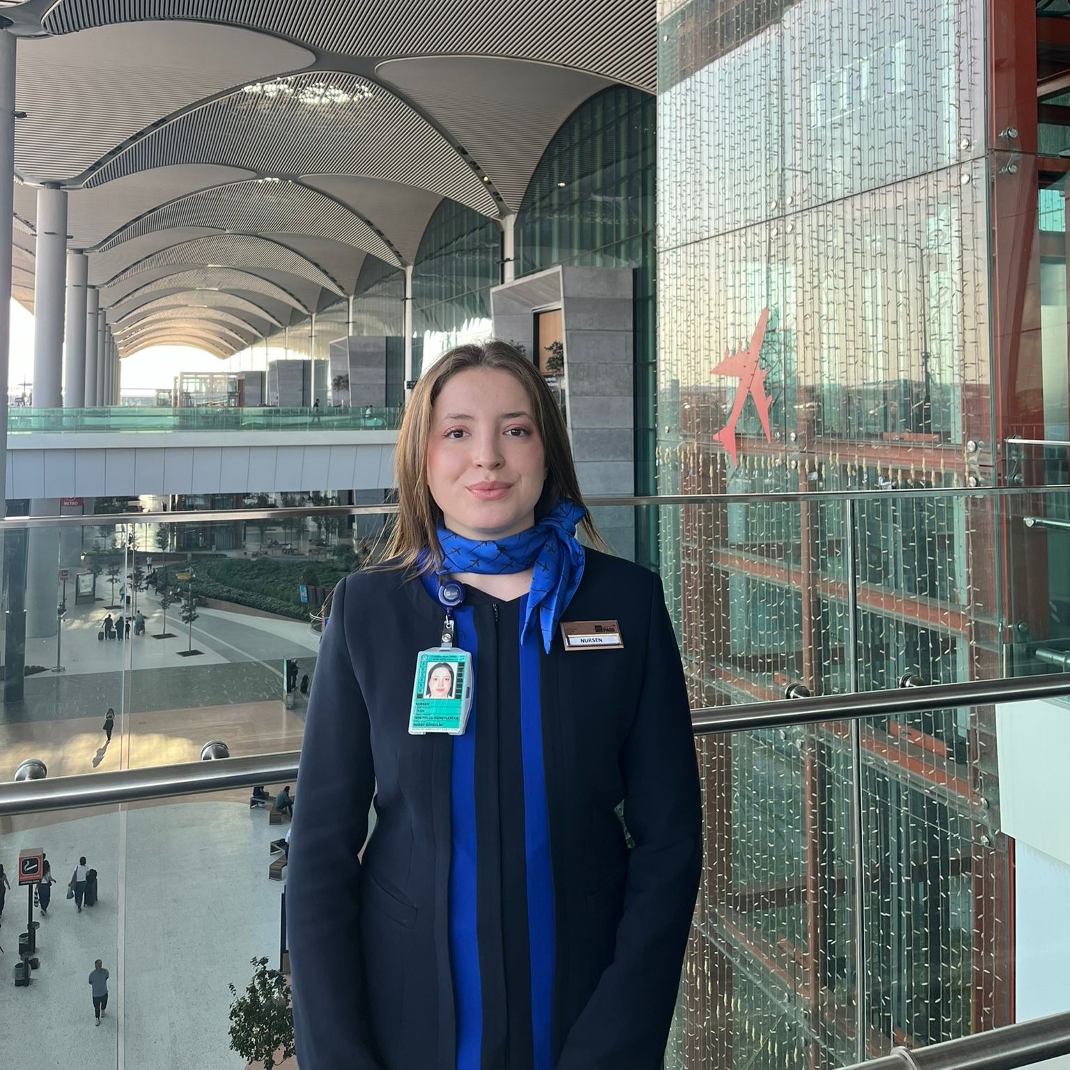 Mezunlarımızdan Nursen Tiken'i İstanbul Havalimanı(İGA) İga Pass Yolcu Hizmetleri Memuru pozisyonundan dolayı kutluyoruz.